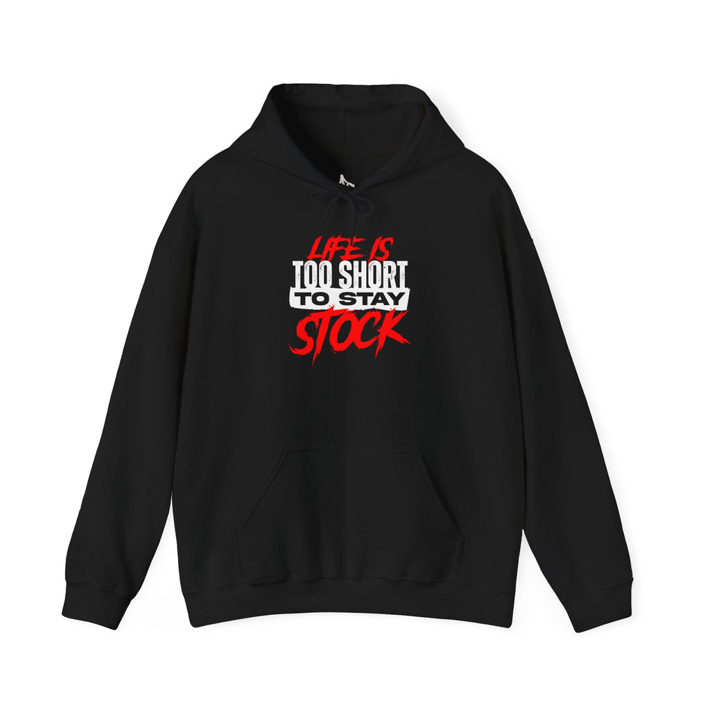 FCK STOCK Life's Too Short Hoodie Red