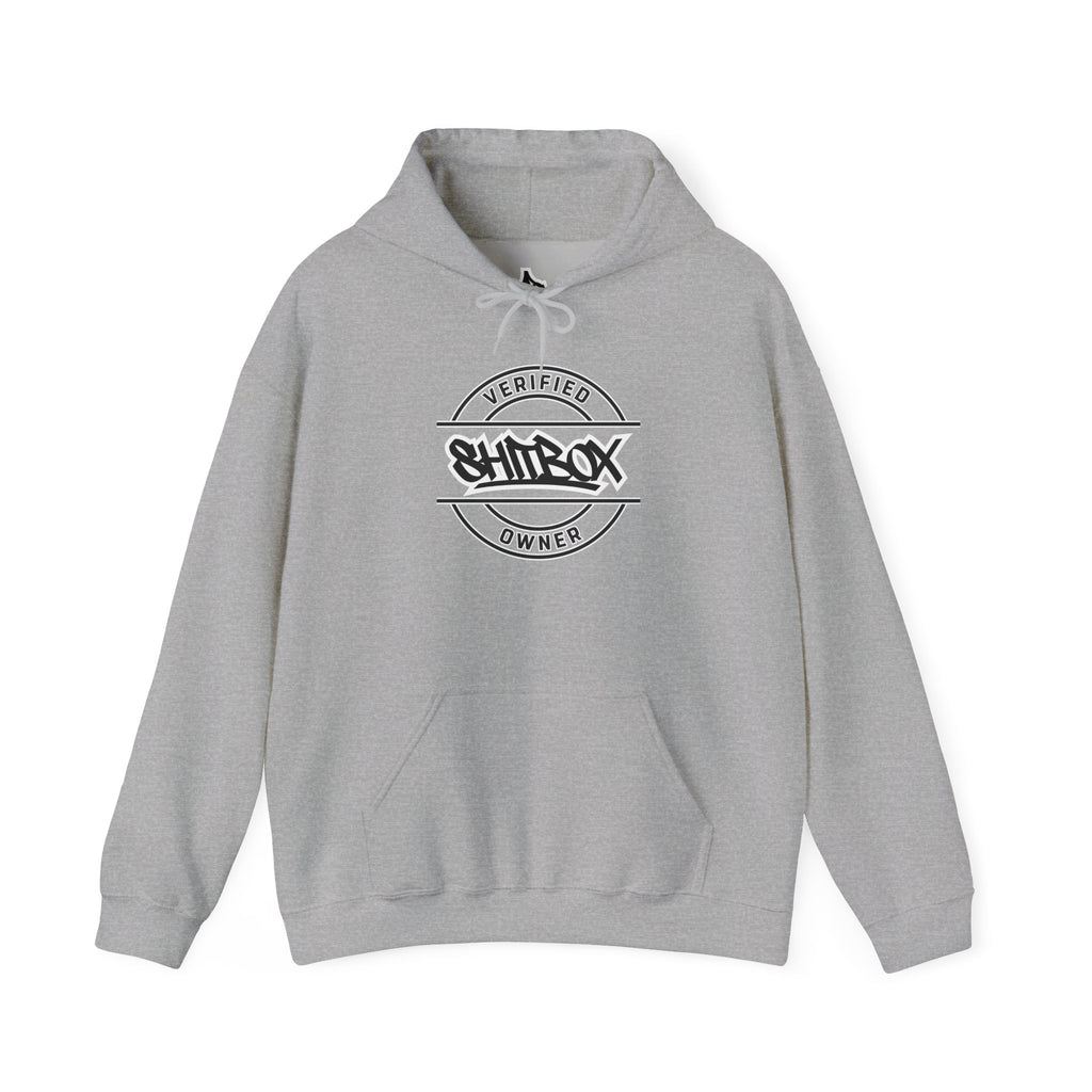 FCK STOCK SHITBOX White Design Hoodie