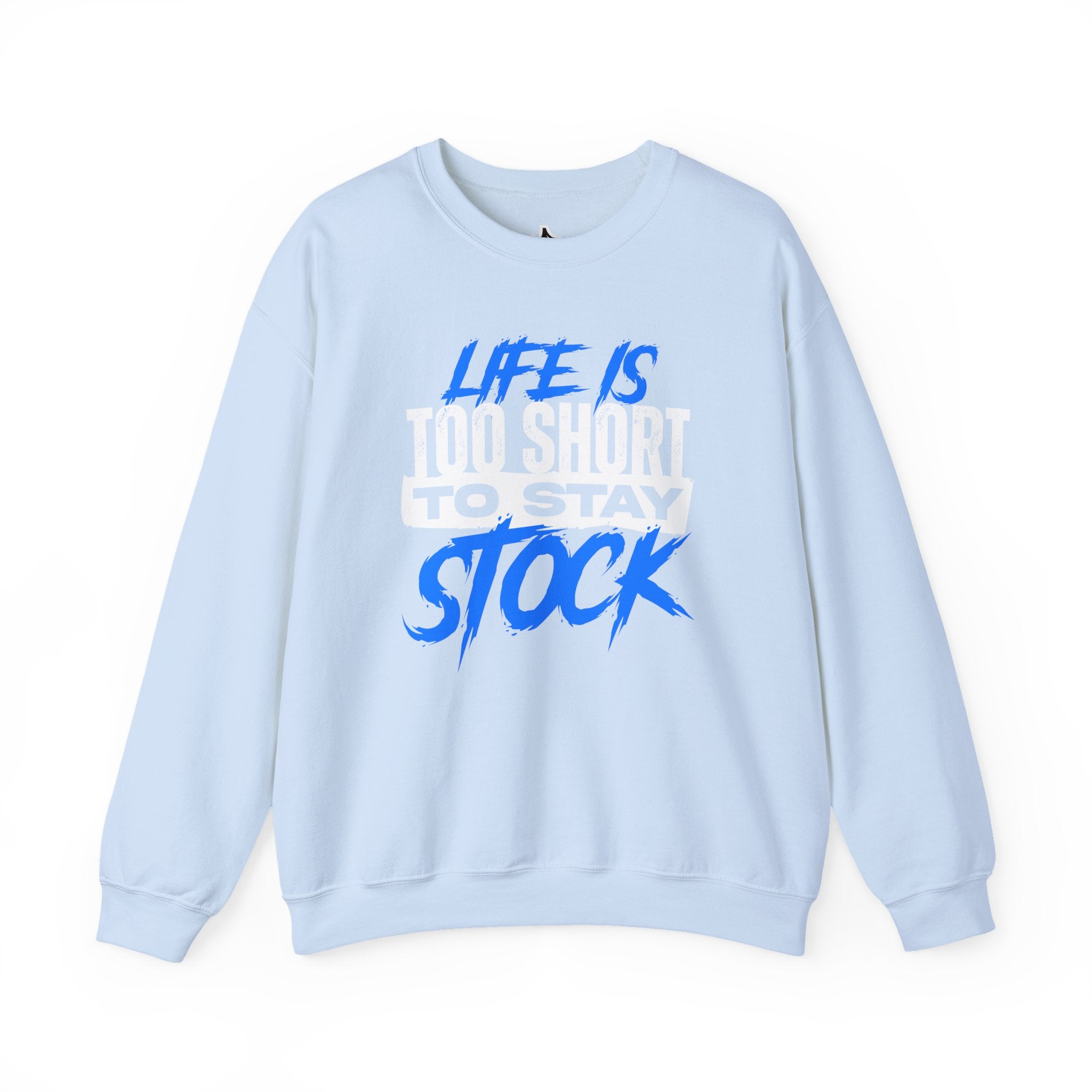 FCK STOCK Life's Too Short Sweater Blue