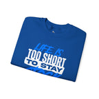 FCK STOCK Life's Too Short Sweater Blue