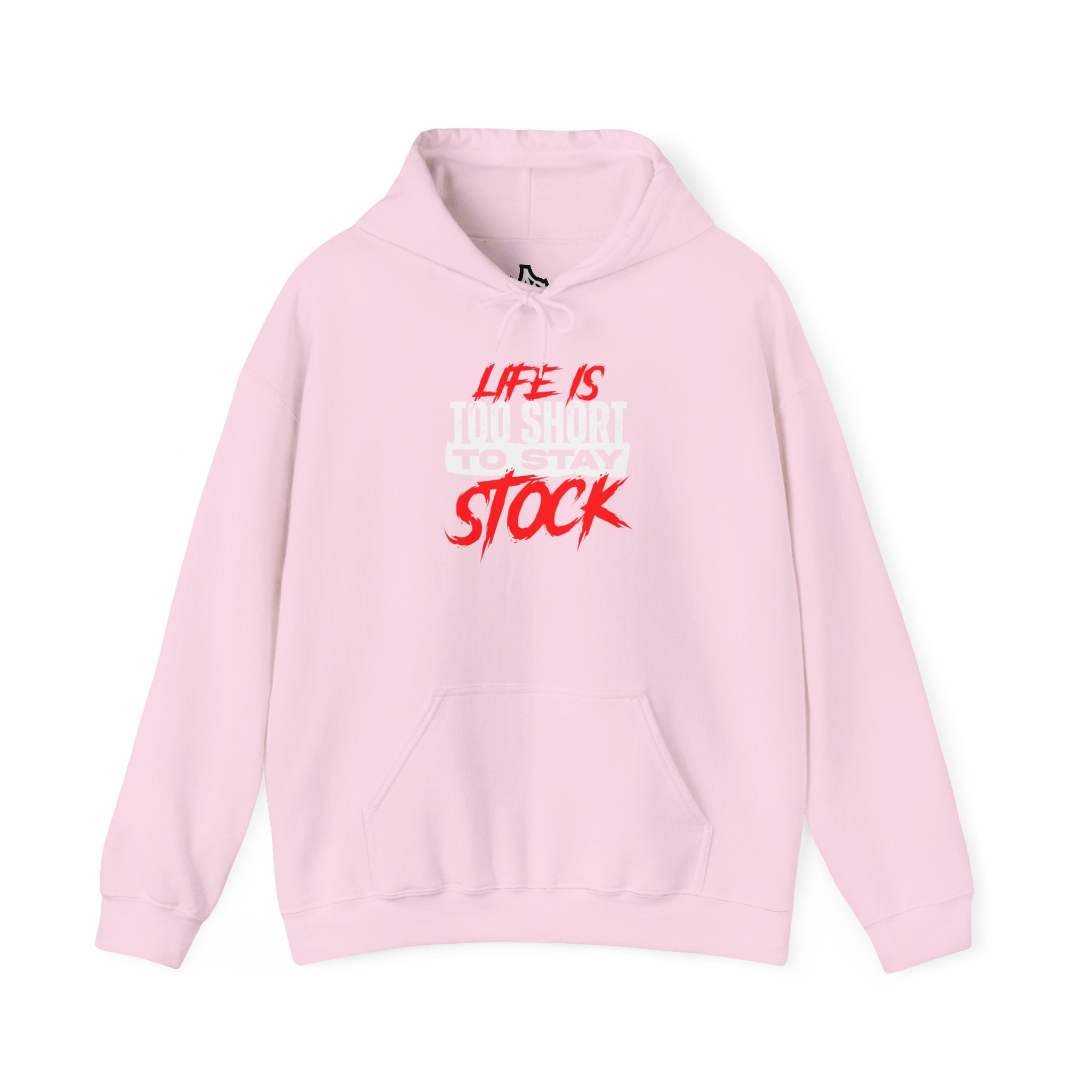 FCK STOCK Life's Too Short Hoodie Red