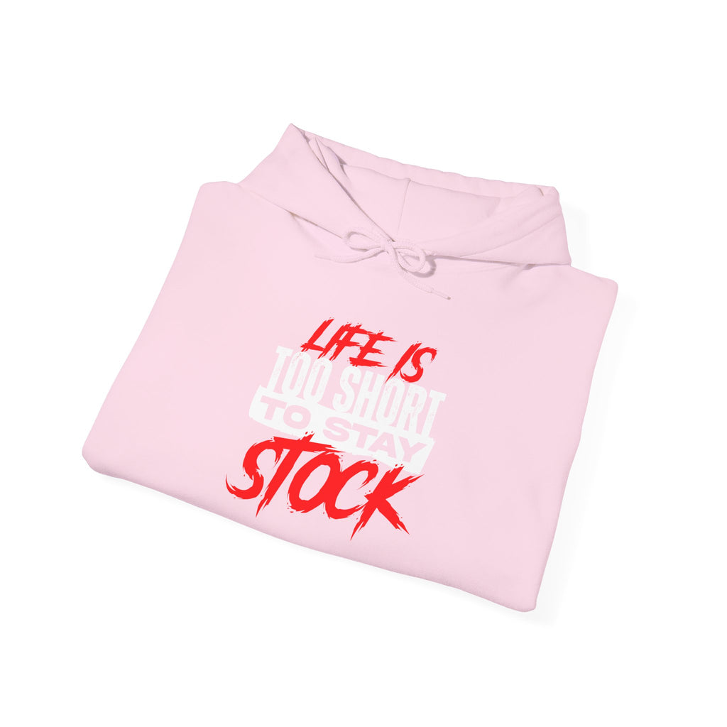 FCK STOCK Life's Too Short Hoodie Red