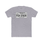 FCK STOCK Texas License Plate Tee