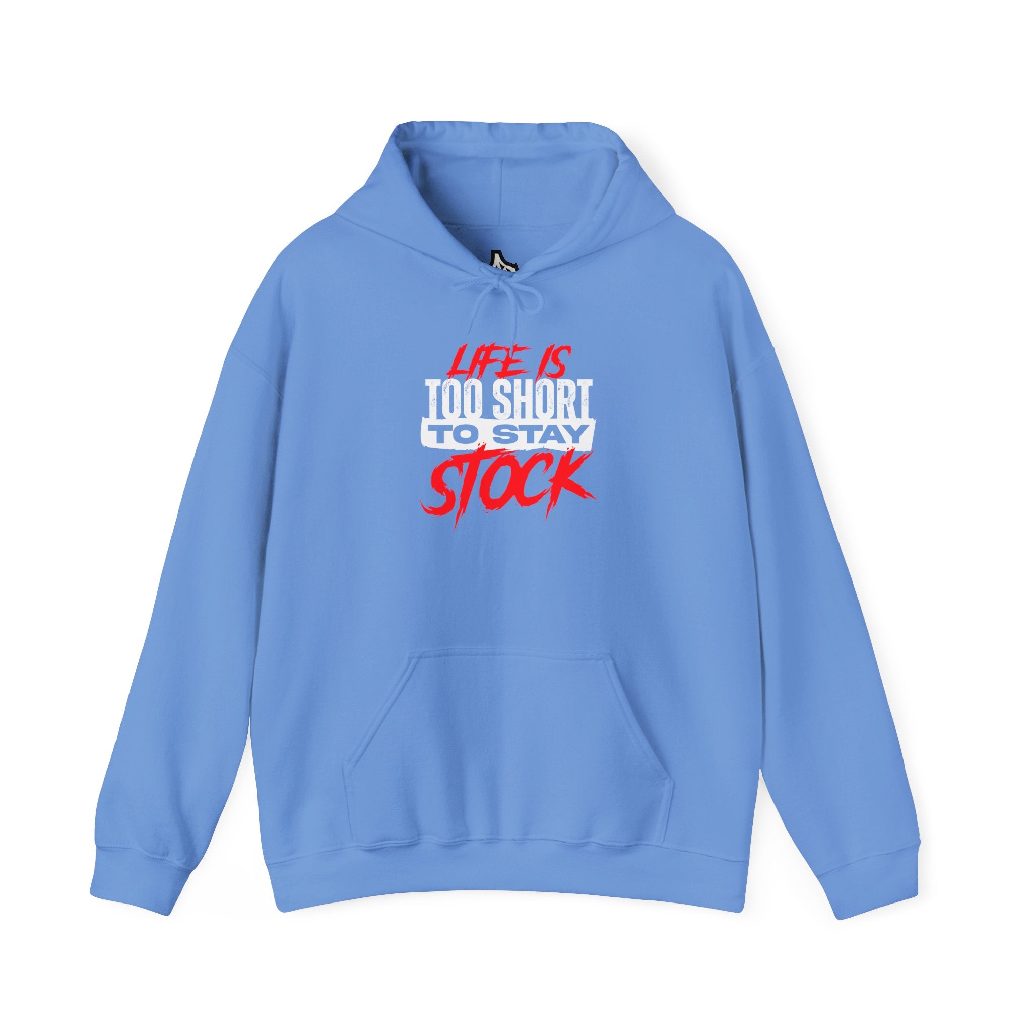 FCK STOCK Life's Too Short Hoodie Red