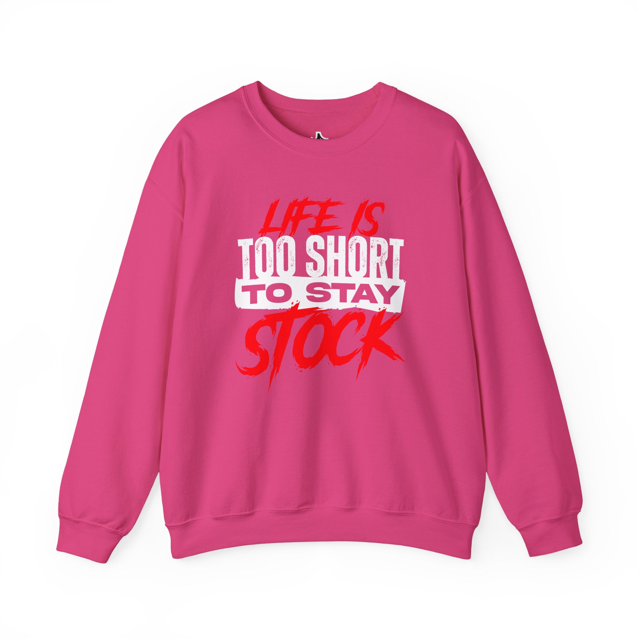 FCK STOCK Life's Too Short Sweater Red