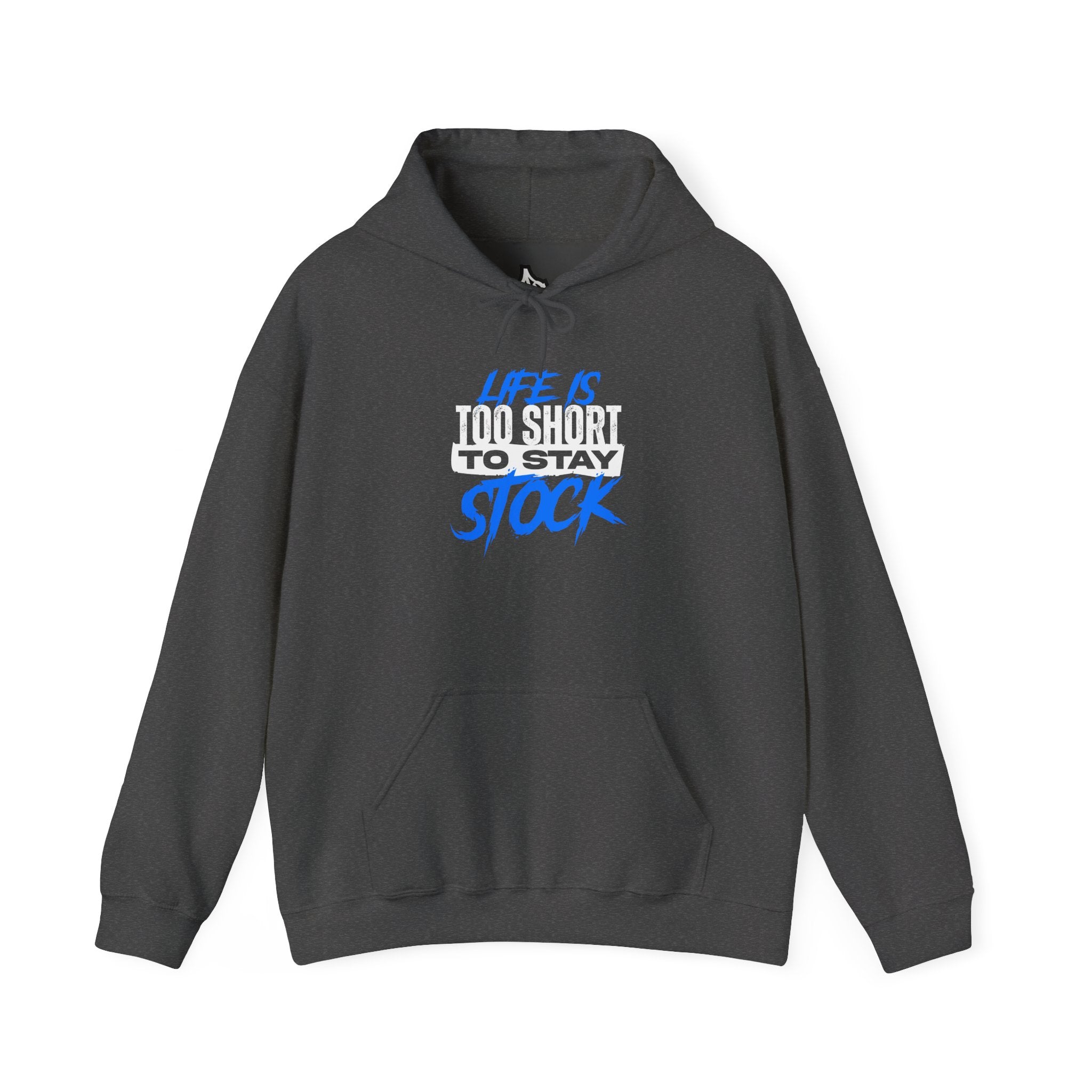 FCK STOCK Life's Too Short Hoodie Blue