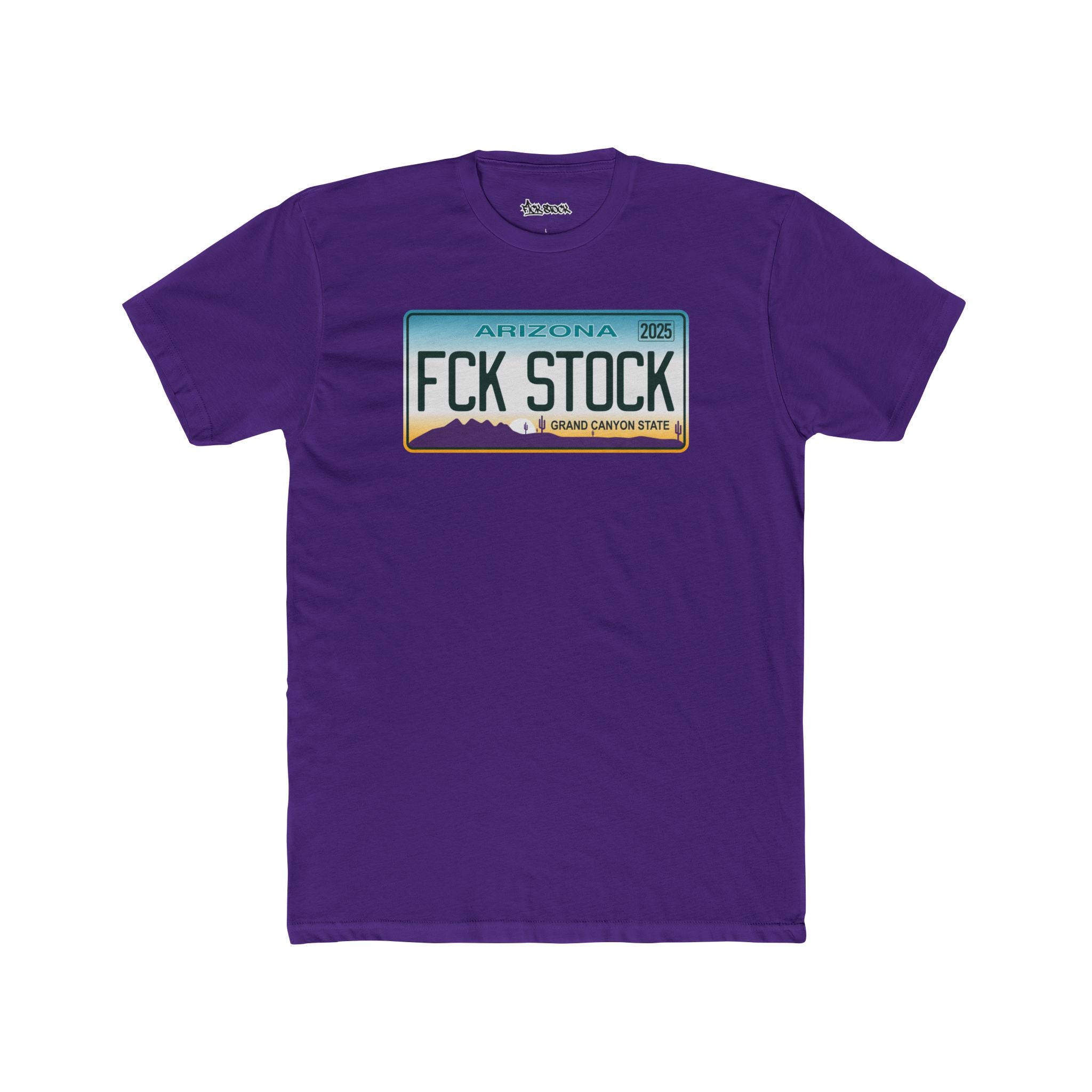 FCK STOCK Arizona License Plate