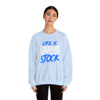 FCK STOCK Life's Too Short Sweater Blue