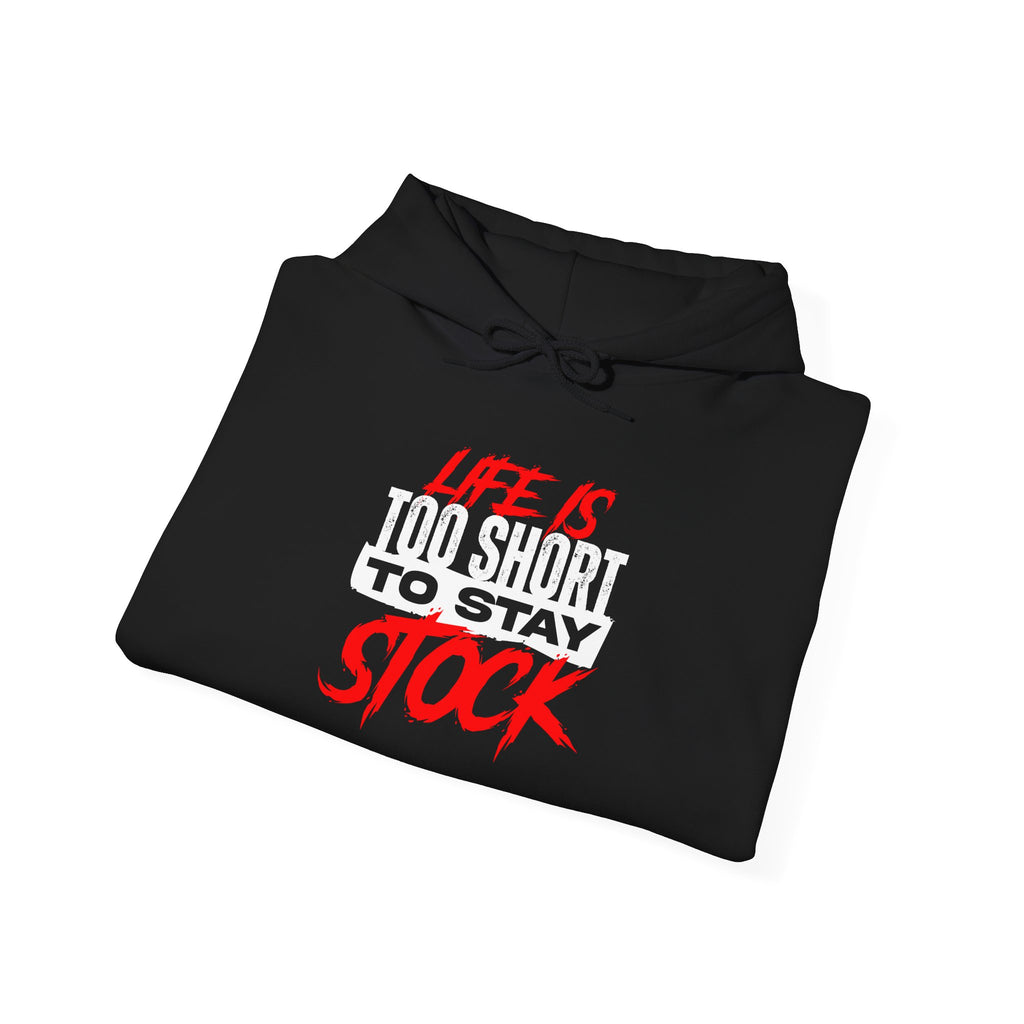FCK STOCK Life's Too Short Hoodie Red