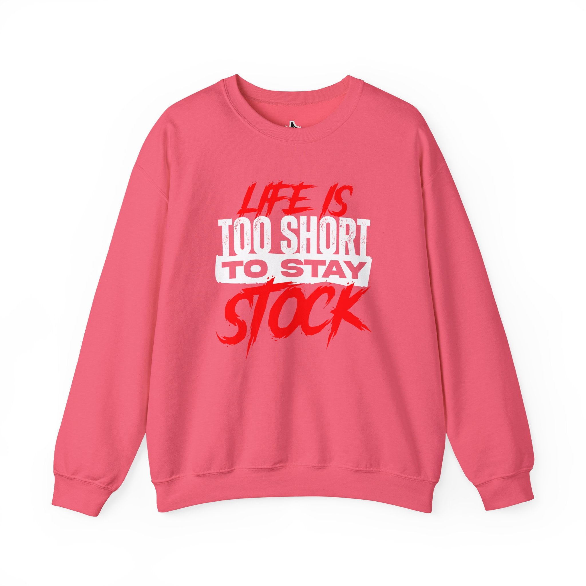 FCK STOCK Life's Too Short Sweater Red