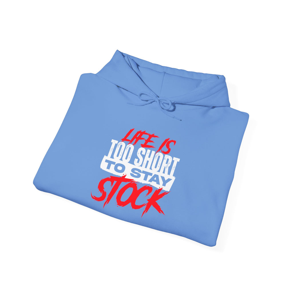 FCK STOCK Life's Too Short Hoodie Red