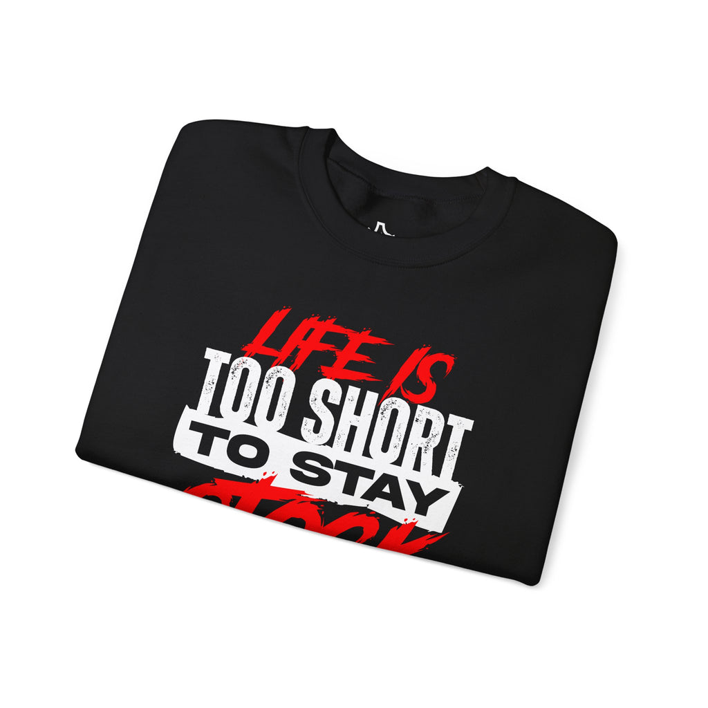 FCK STOCK Life's Too Short Sweater Red
