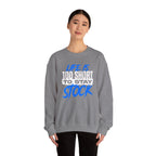 FCK STOCK Life's Too Short Sweater Blue
