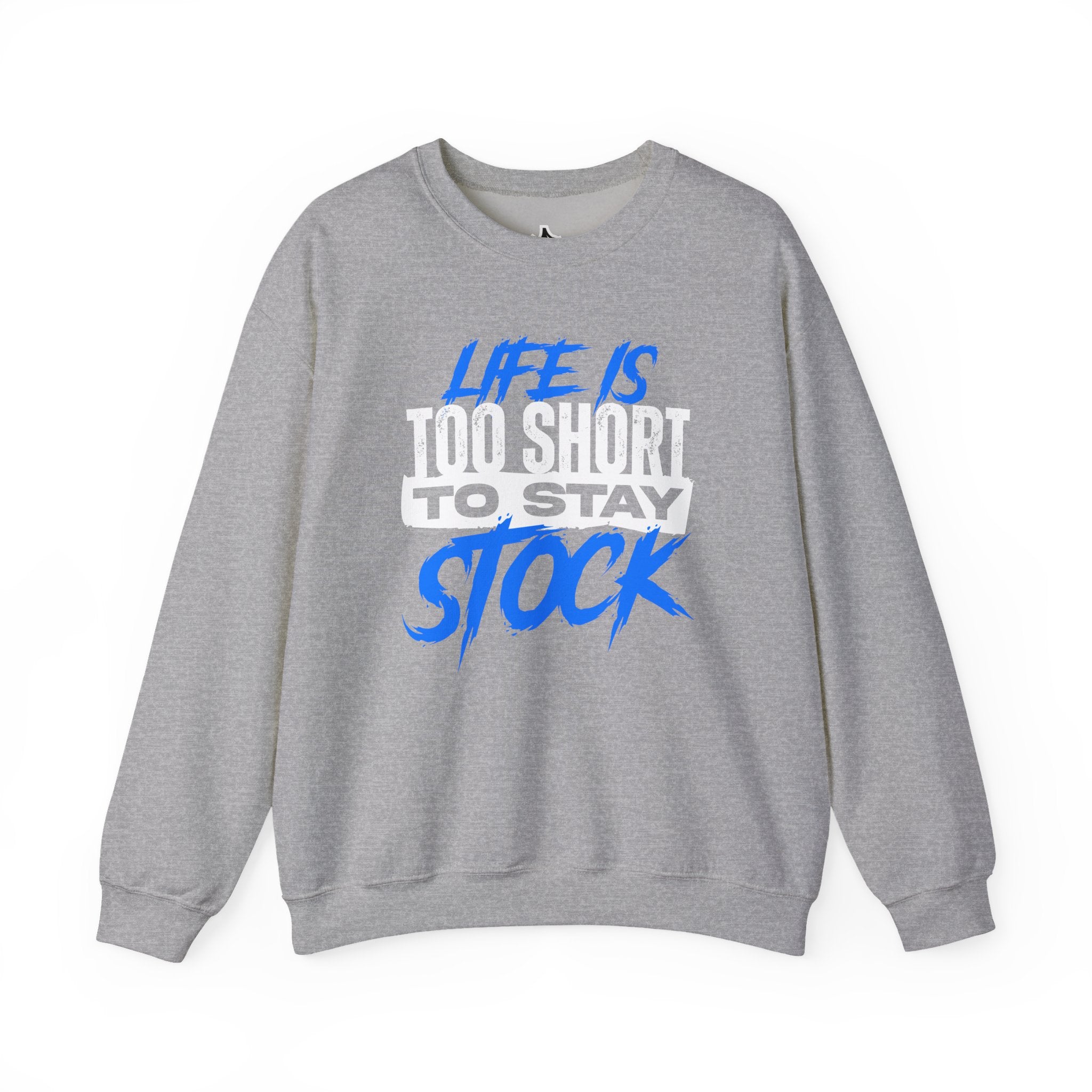 FCK STOCK Life's Too Short Sweater Blue