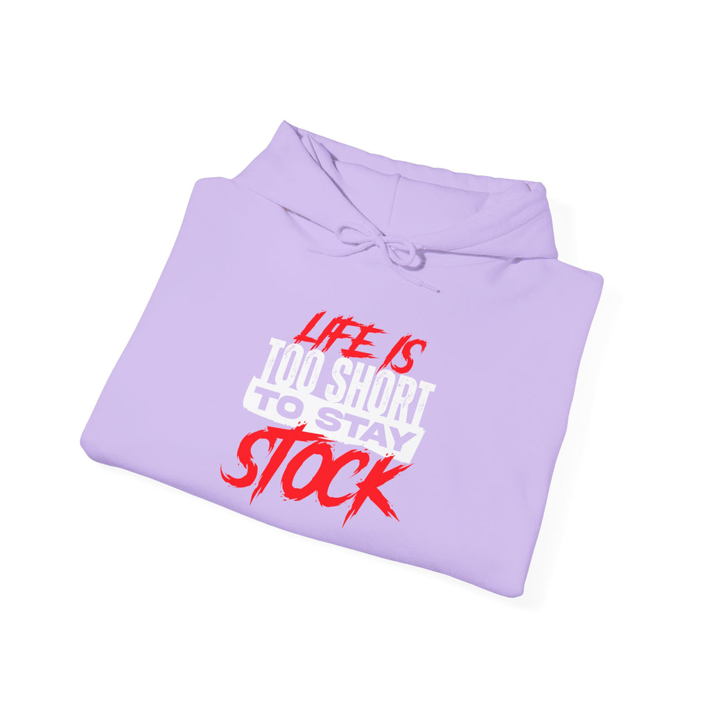 FCK STOCK Life's Too Short Hoodie Red