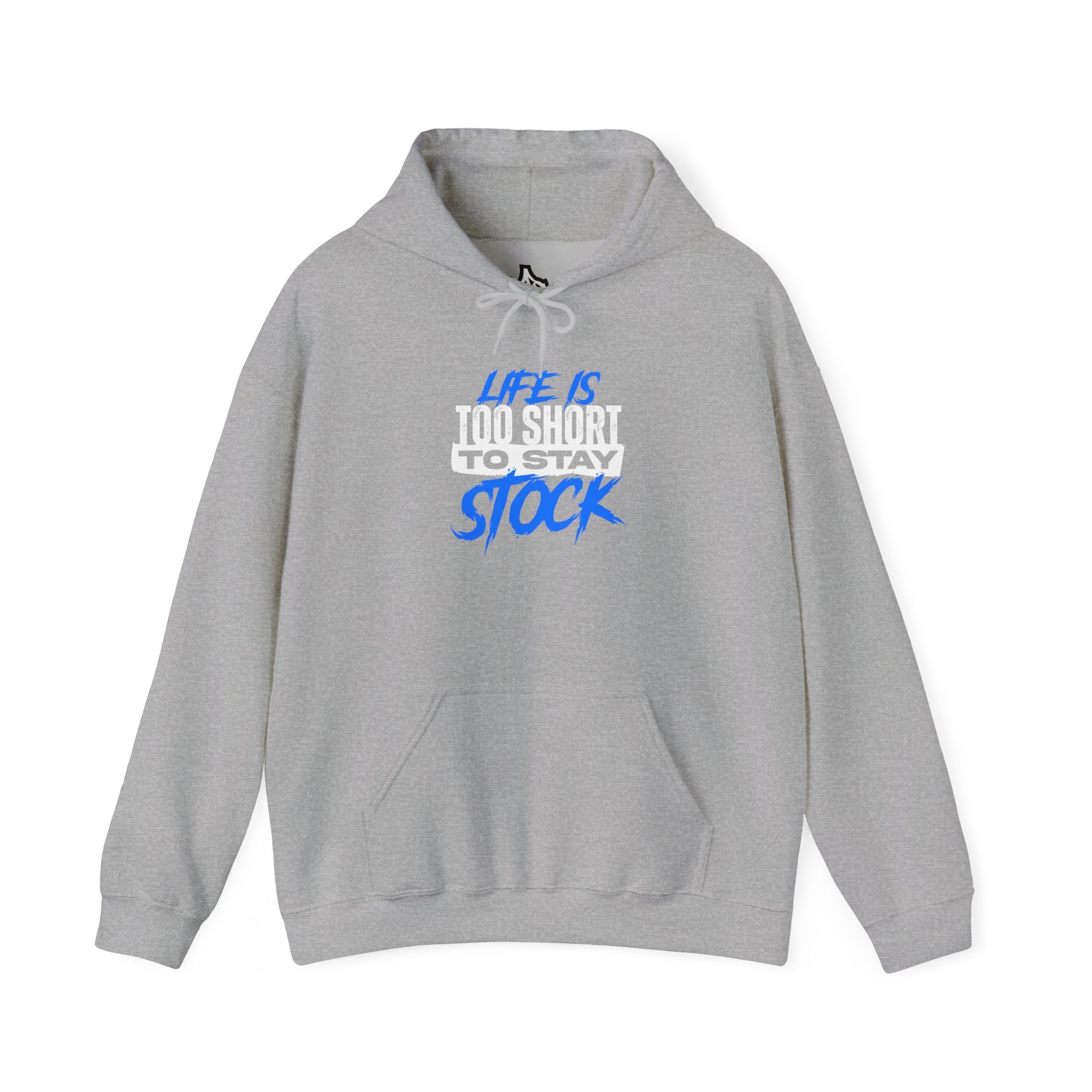 FCK STOCK Life's Too Short Hoodie Blue