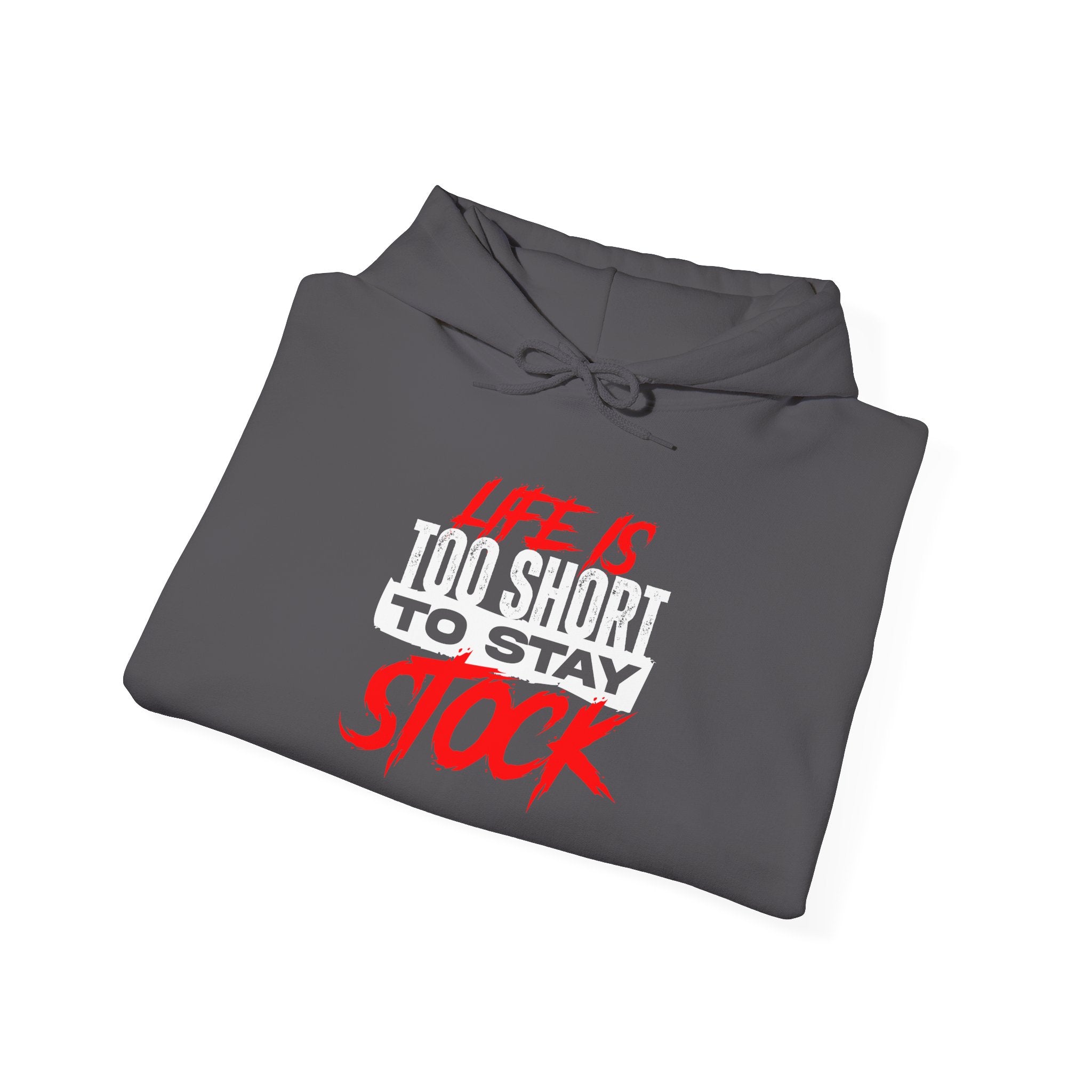 FCK STOCK Life's Too Short Hoodie Red