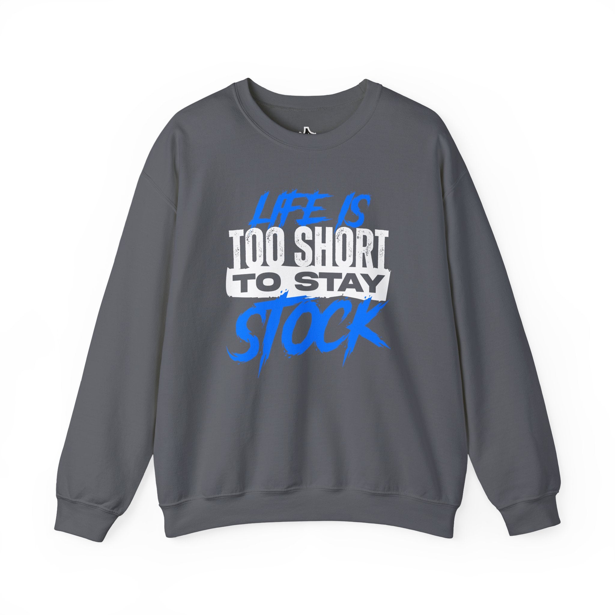 FCK STOCK Life's Too Short Sweater Blue