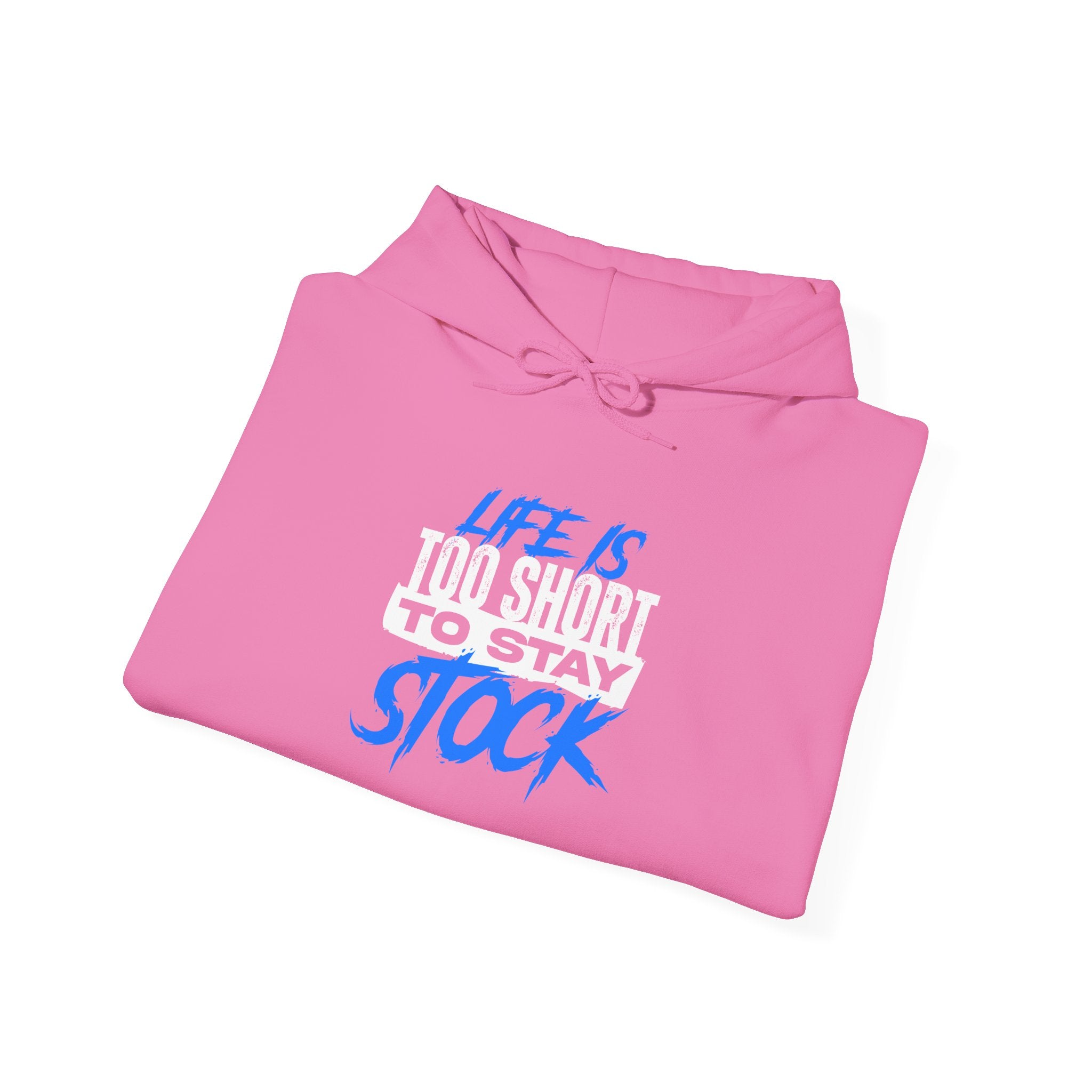 FCK STOCK Life's Too Short Hoodie Blue