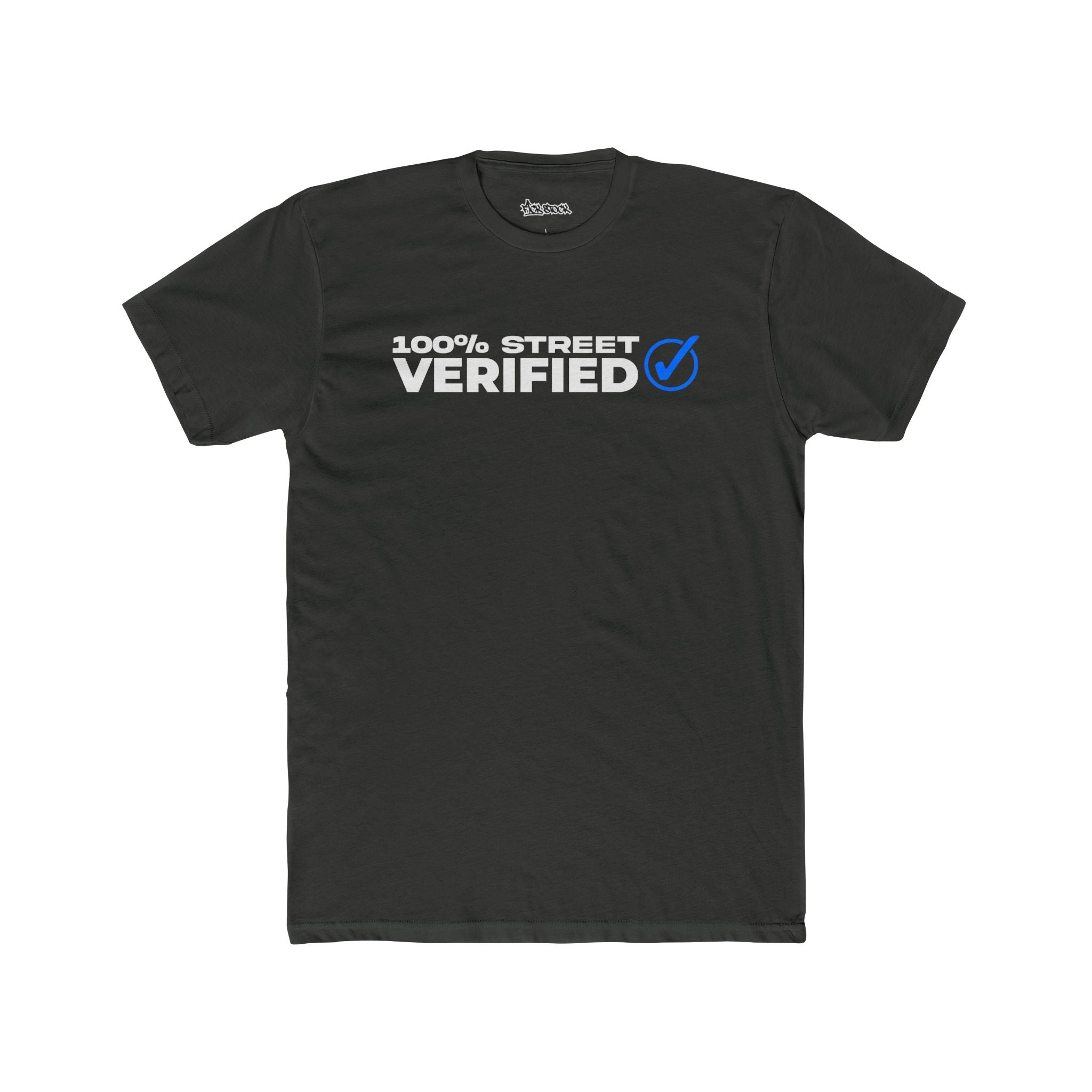 FCK STOCK Street Verified Tee Blue