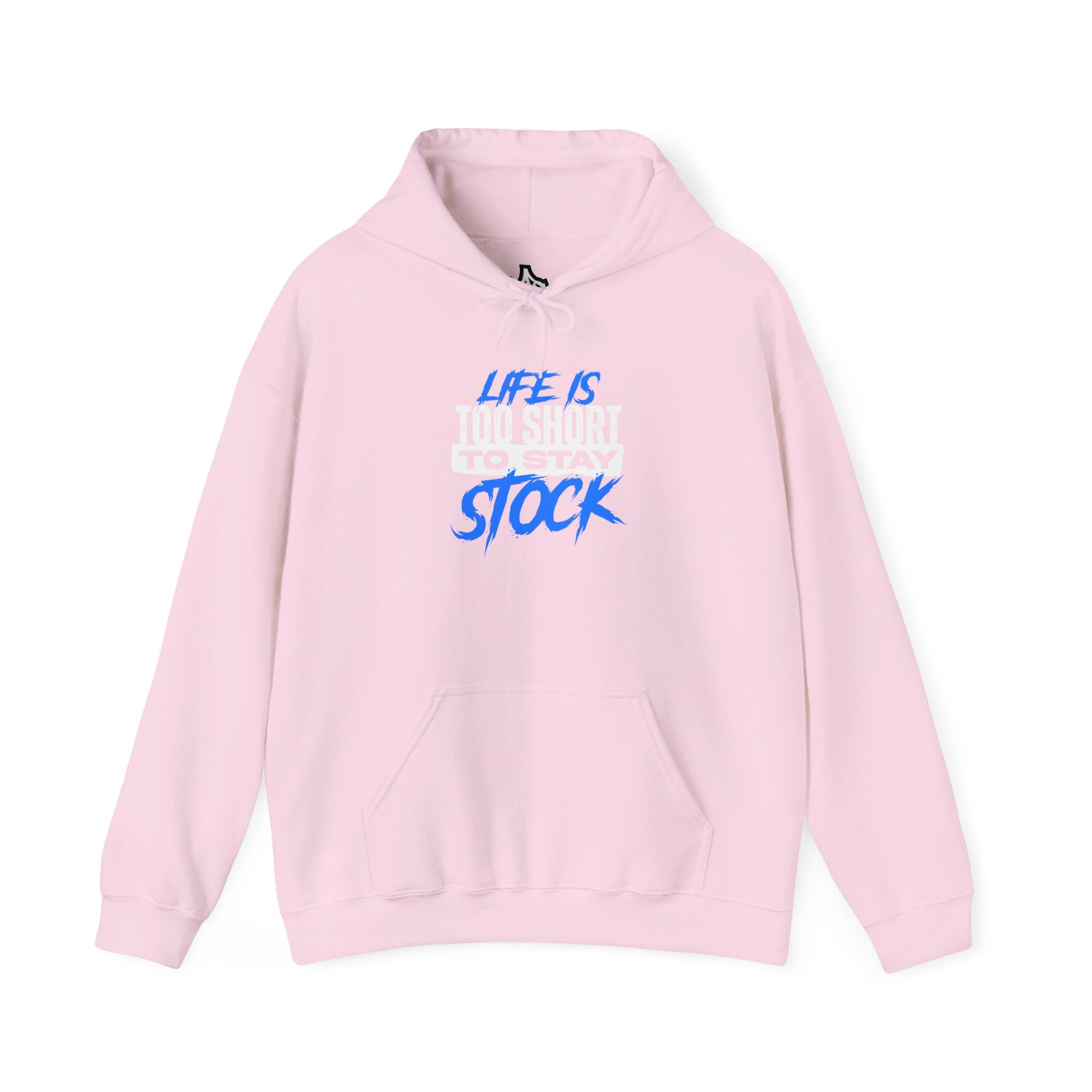 FCK STOCK Life's Too Short Hoodie Blue