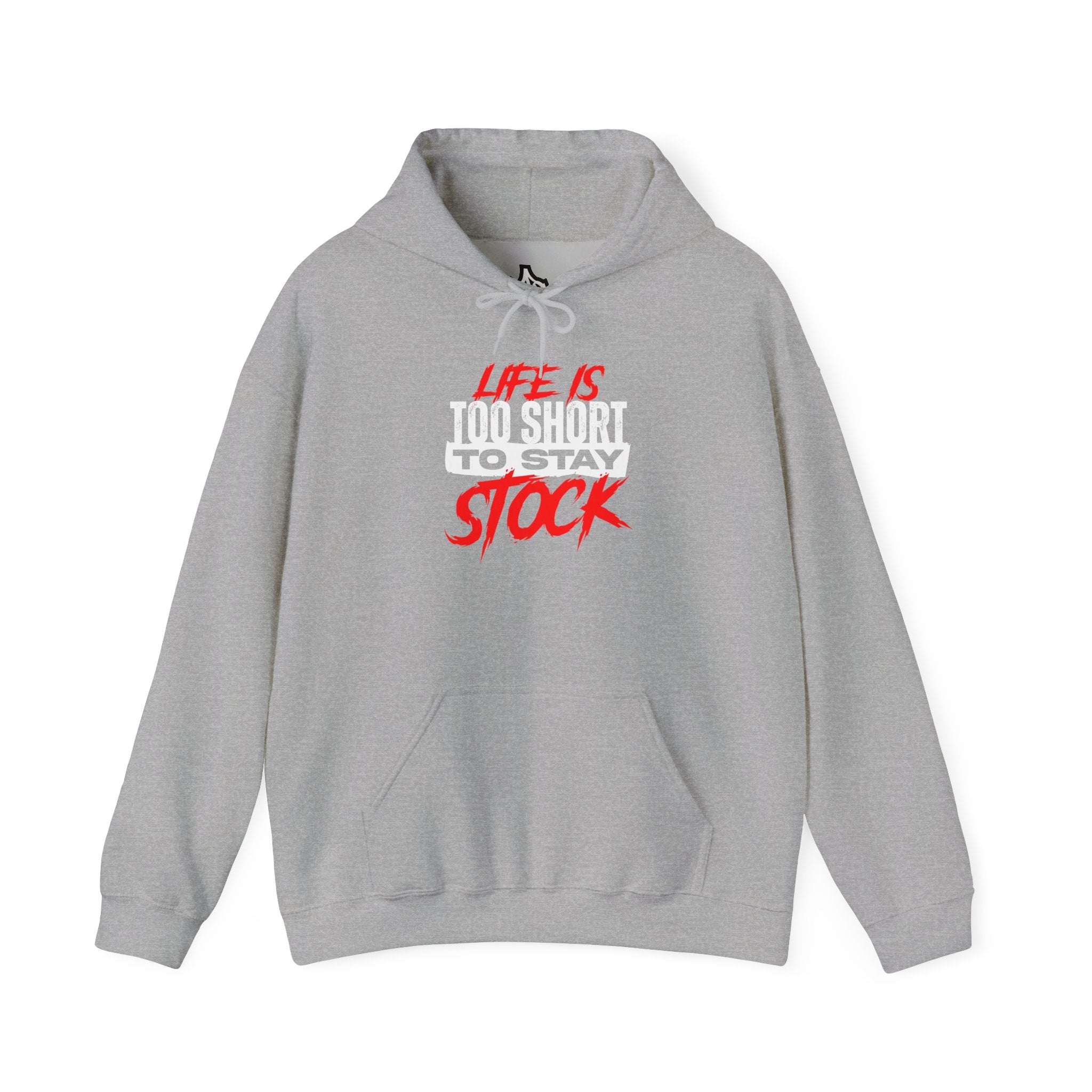 FCK STOCK Life's Too Short Hoodie Red