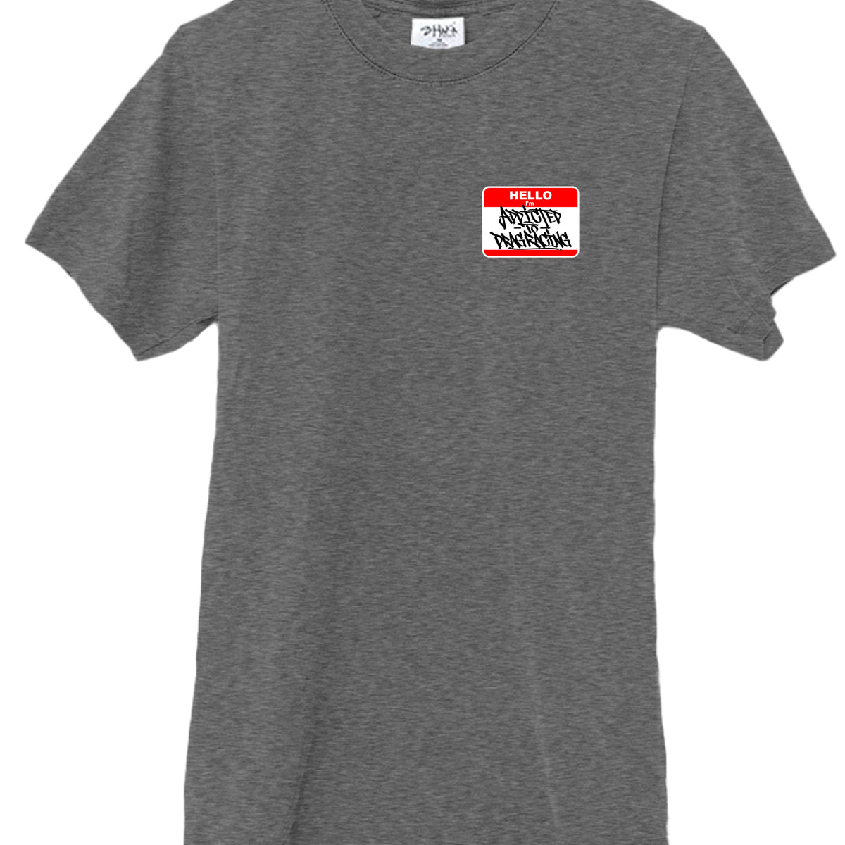 Charcoal Grey Heather - SHMHSS - FRONT